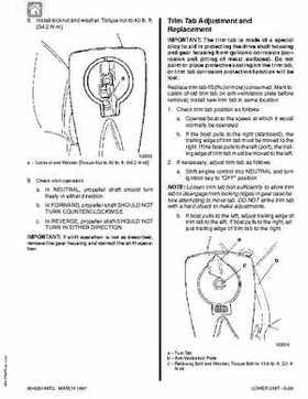 1997+ Mercury 35/40HP 2 Cylinder Outboards Service Manual PN 90-826148R2, Page 305