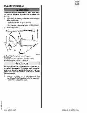 1997+ Mercury 35/40HP 2 Cylinder Outboards Service Manual PN 90-826148R2, Page 306
