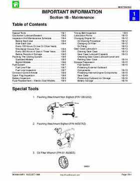 1998 Mercury 9.9/15HP 4-stroke outboards factory service manual, Page 13