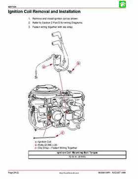 1998 Mercury 9.9/15HP 4-stroke outboards factory service manual, Page 74