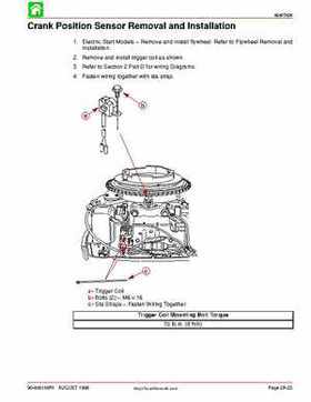 1998 Mercury 9.9/15HP 4-stroke outboards factory service manual, Page 75