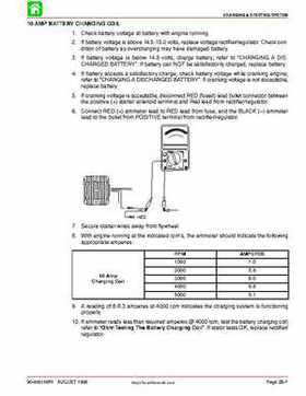1998 Mercury 9.9/15HP 4-stroke outboards factory service manual, Page 86