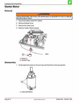 1998 Mercury 9.9/15HP 4-stroke outboards factory service manual, Page 93