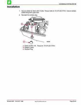 1998 Mercury 9.9/15HP 4-stroke outboards factory service manual, Page 102