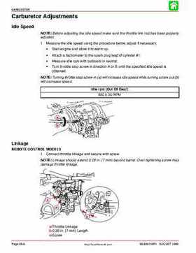 1998 Mercury 9.9/15HP 4-stroke outboards factory service manual, Page 128