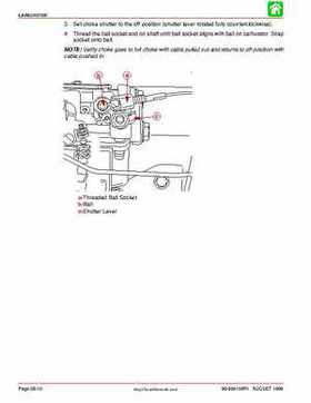 1998 Mercury 9.9/15HP 4-stroke outboards factory service manual, Page 132