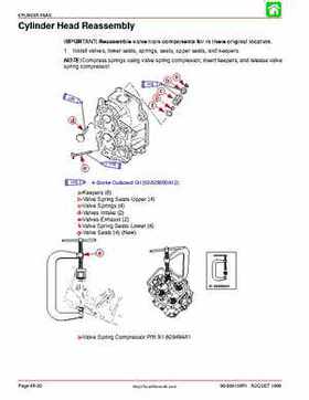 1998 Mercury 9.9/15HP 4-stroke outboards factory service manual, Page 181