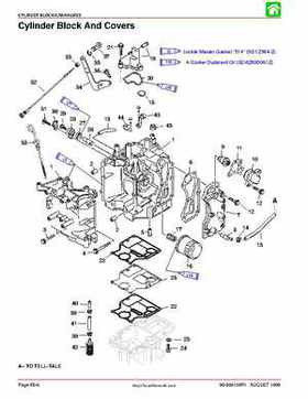 1998 Mercury 9.9/15HP 4-stroke outboards factory service manual, Page 192