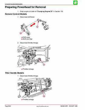 1998 Mercury 9.9/15HP 4-stroke outboards factory service manual, Page 194