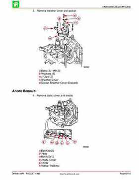 1998 Mercury 9.9/15HP 4-stroke outboards factory service manual, Page 199