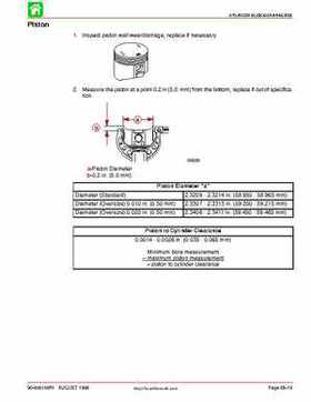 1998 Mercury 9.9/15HP 4-stroke outboards factory service manual, Page 205