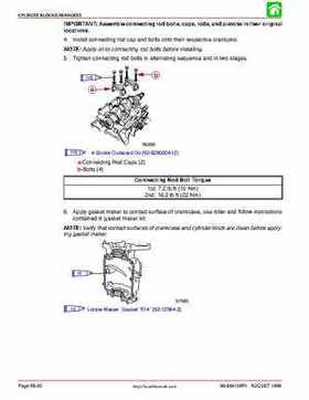 1998 Mercury 9.9/15HP 4-stroke outboards factory service manual, Page 216