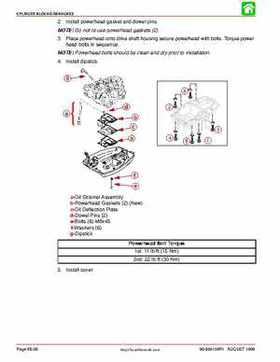 1998 Mercury 9.9/15HP 4-stroke outboards factory service manual, Page 224