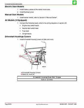 1998 Mercury 9.9/15HP 4-stroke outboards factory service manual, Page 226