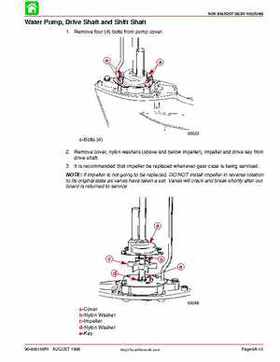 1998 Mercury 9.9/15HP 4-stroke outboards factory service manual, Page 262