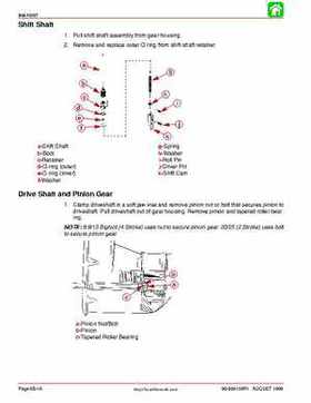 1998 Mercury 9.9/15HP 4-stroke outboards factory service manual, Page 310