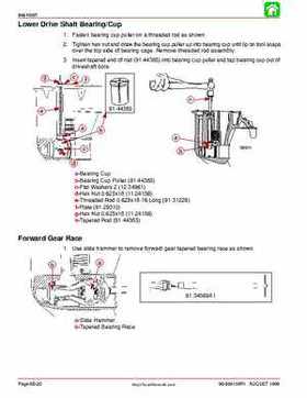 1998 Mercury 9.9/15HP 4-stroke outboards factory service manual, Page 312