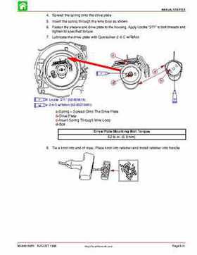 1998 Mercury 9.9/15HP 4-stroke outboards factory service manual, Page 372