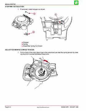 1998 Mercury 9.9/15HP 4-stroke outboards factory service manual, Page 373