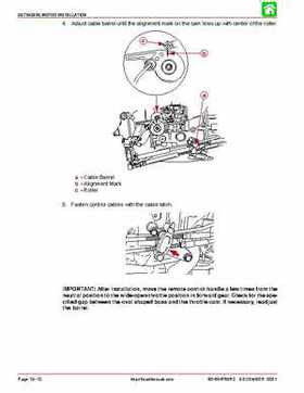 1998+ Mercury Mariner 25HP Bigfoot Service Manual, Page 69