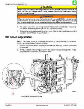 2001 Mercury Mariner 50-60HP Factory Service Manual, Page 134