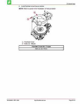 2001 Mercury Mariner 50-60HP Factory Service Manual, Page 216