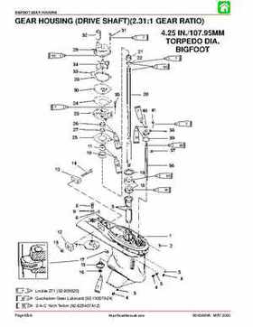 2001 Mercury Mariner 50-60HP Factory Service Manual, Page 462