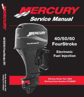 2002-2004 Mercury 40HP, 50HP, 60HP, Factory Service Repair Manual, Page 1