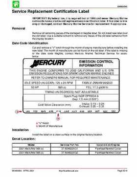 2002-2004 Mercury 40HP, 50HP, 60HP, Factory Service Repair Manual, Page 225