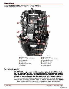 2002+ Mercury 40/50/60 BigFoot 40 Jet EFI 4-Stroke Outboard Service Manual, Page 51
