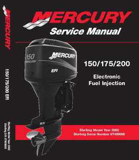 2002+ Mercury Mariner 150/175/200 EFI 2-stroke Factory Service Manual, Page 1