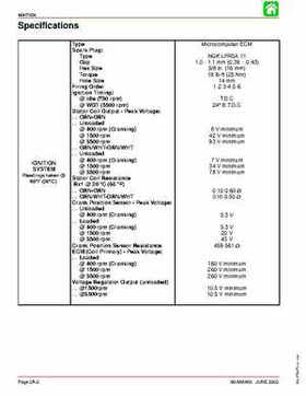 2003+ Mercury Mariner 225 HP EFI 4-Stroke Service Manual, Page 88