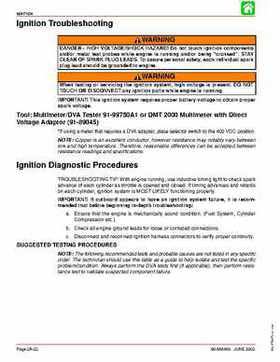 2003+ Mercury Mariner 225 HP EFI 4-Stroke Service Manual, Page 108
