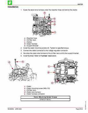 2003+ Mercury Mariner 225 HP EFI 4-Stroke Service Manual, Page 121
