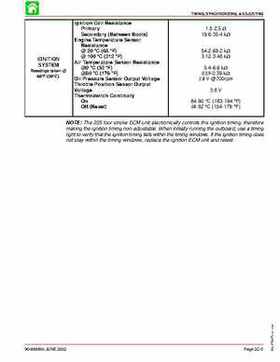 2003+ Mercury Mariner 225 HP EFI 4-Stroke Service Manual, Page 173