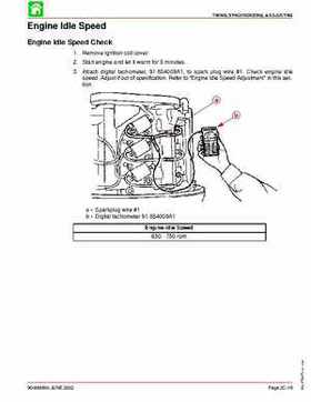 2003+ Mercury Mariner 225 HP EFI 4-Stroke Service Manual, Page 189