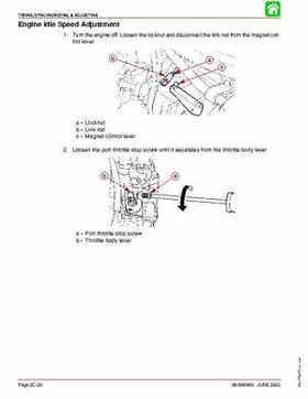 2003+ Mercury Mariner 225 HP EFI 4-Stroke Service Manual, Page 190