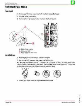2003+ Mercury Mariner 225 HP EFI 4-Stroke Service Manual, Page 260