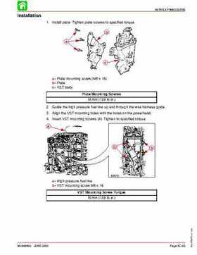 2003+ Mercury Mariner 225 HP EFI 4-Stroke Service Manual, Page 277