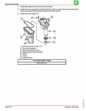 2003+ Mercury Mariner 225 HP EFI 4-Stroke Service Manual, Page 284