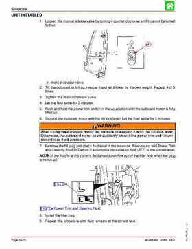 2003+ Mercury Mariner 225 HP EFI 4-Stroke Service Manual, Page 518
