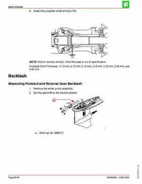 2003+ Mercury Mariner 225 HP EFI 4-Stroke Service Manual, Page 612