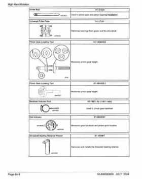2005+ Mercury Verado 4 Stroke 200/225/250/275 6 gear housing Service Manual, Page 8