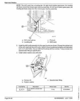 2005+ Mercury Verado 4 Stroke 200/225/250/275 6 gear housing Service Manual, Page 62