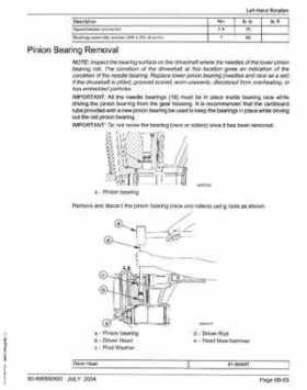 2005+ Mercury Verado 4 Stroke 200/225/250/275 6 gear housing Service Manual, Page 137