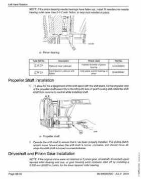 2005+ Mercury Verado 4 Stroke 200/225/250/275 6 gear housing Service Manual, Page 142
