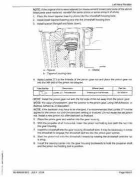 2005+ Mercury Verado 4 Stroke 200/225/250/275 6 gear housing Service Manual, Page 143