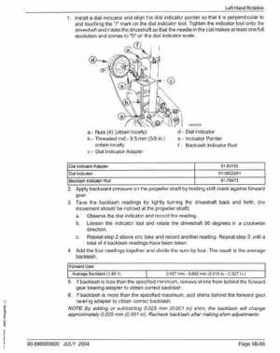 2005+ Mercury Verado 4 Stroke 200/225/250/275 6 gear housing Service Manual, Page 151