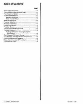 Mercury 35/40HP 2 Cylinder Outboards Service Manual PN 90-42794--1, Page 5