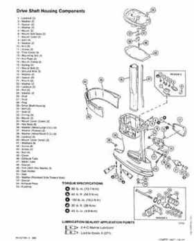 Mercury 35/40HP 2 Cylinder Outboards Service Manual PN 90-42794--1, Page 122